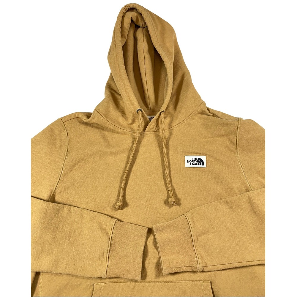 The North Face Mens‎ Patch Pullover Hoodie Tan Brown Large NF0A4M4B